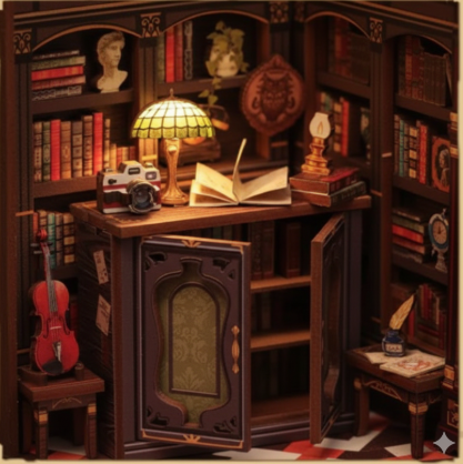 THE OWL BOOKSTORE - Une librairie intemporelle en miniature