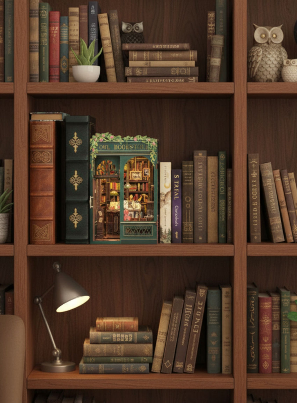 <b> THE OWL BOOKSTORE </b> <br> Une librairie intemporelle